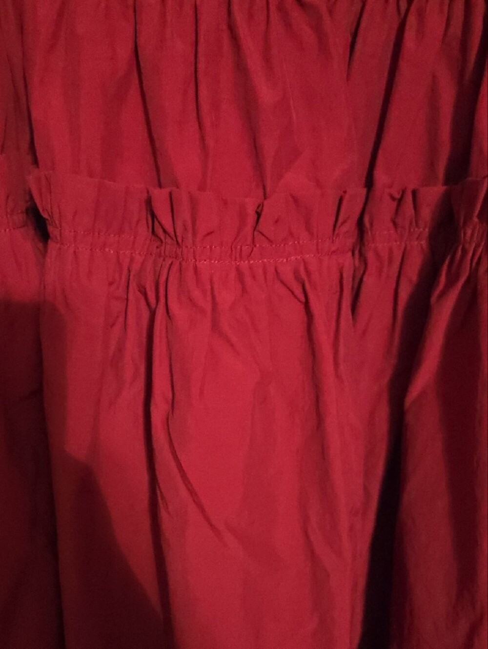 Anthropologie Red Maxi Skirt - Picture 3 of 8